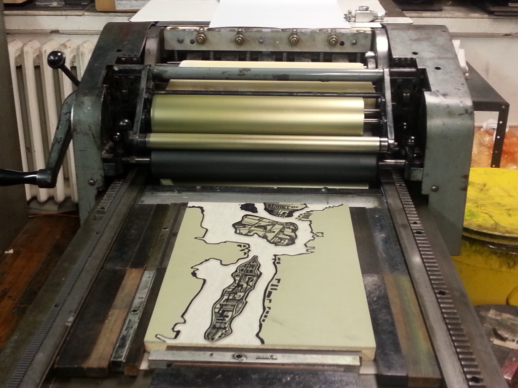 map block on press